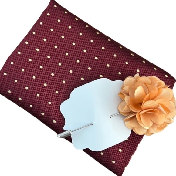 Other - NEW Men’s pocket square and lapel pin